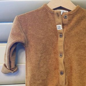 Zara Plush Textured Jumpsuit